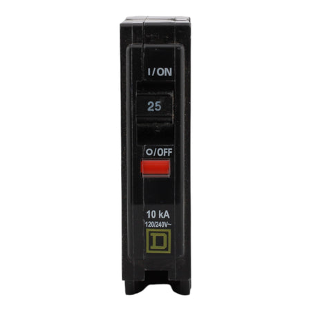 Square D QO125 25A 1P 120/240VAC Miniature Circuit Breaker - Image 2