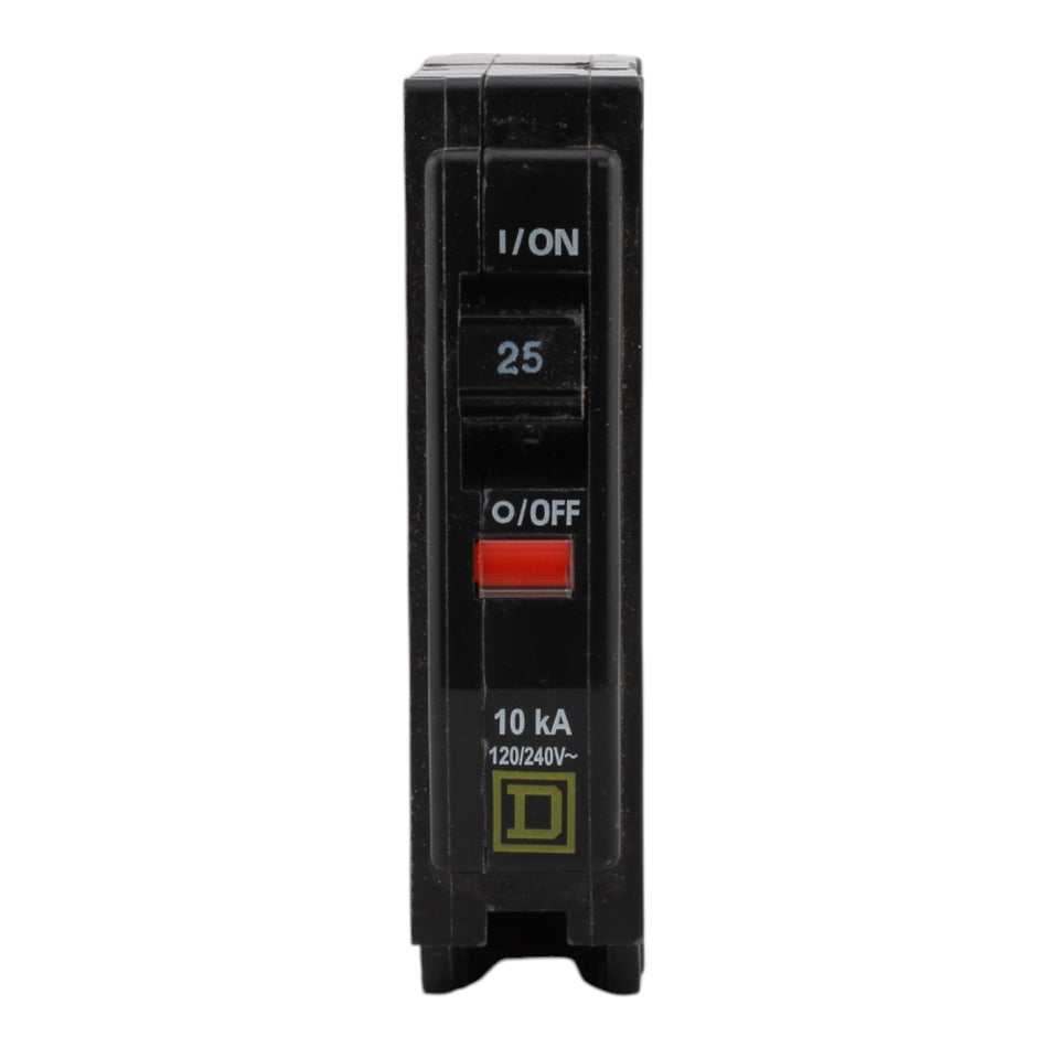 Square D QO125 25A 1P 120/240VAC Miniature Circuit Breaker - Image 2