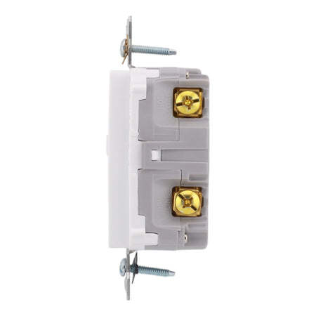Legrand 2097TRW, 20A, 125V, GFCI Receptacle, Tamper-Resistant, Self-Test, SafeLock® Protection, White - Image 4