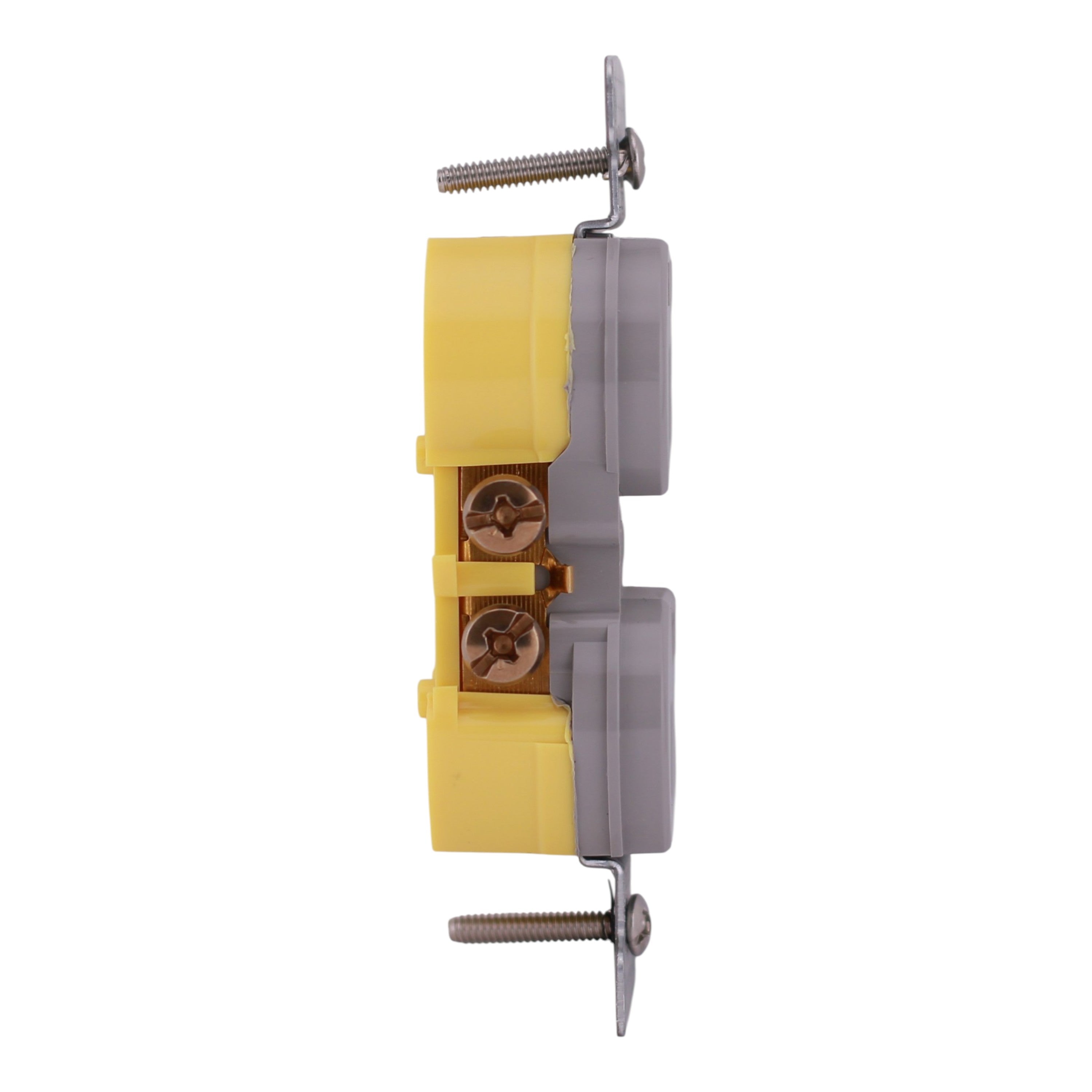Hubbell TradeSelect, RR15SGYWRTR, 15A, 125V, 2P, TR/WR, Duplex Receptacle, Gray - Image 5
