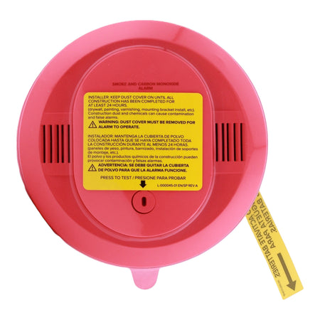 Kidde FireX CUACFEX-V Hardwired, 120V AC, Combo Smoke & CO Alarm, Voice, AA Backup, Interconnectable - Image 5