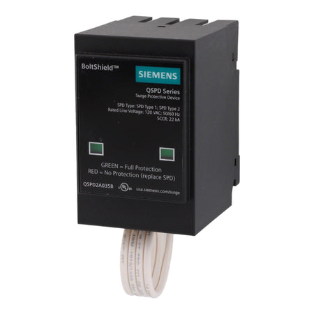 Siemens QSPD2A035B 120/240V 35kA 2-Pole Surge Protective Device - Image 3