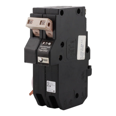 Eaton CH CHN250GF 50A 2P 120/240V GFCI Pigtail Neutral Circuit Breaker - Image 2