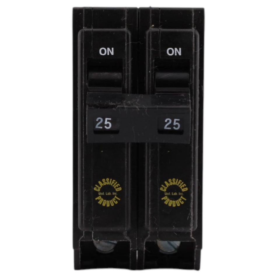 Eaton CHQ, CHQ225, 25A, 2P, 120/240V, Classified, Plug-In, Circuit Breaker - Image 2