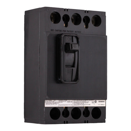 Siemens  QJ, QJ23B225, 225A, 3P, 240V, Thermal Magnetic, Bolt-On, Circuit Breaker