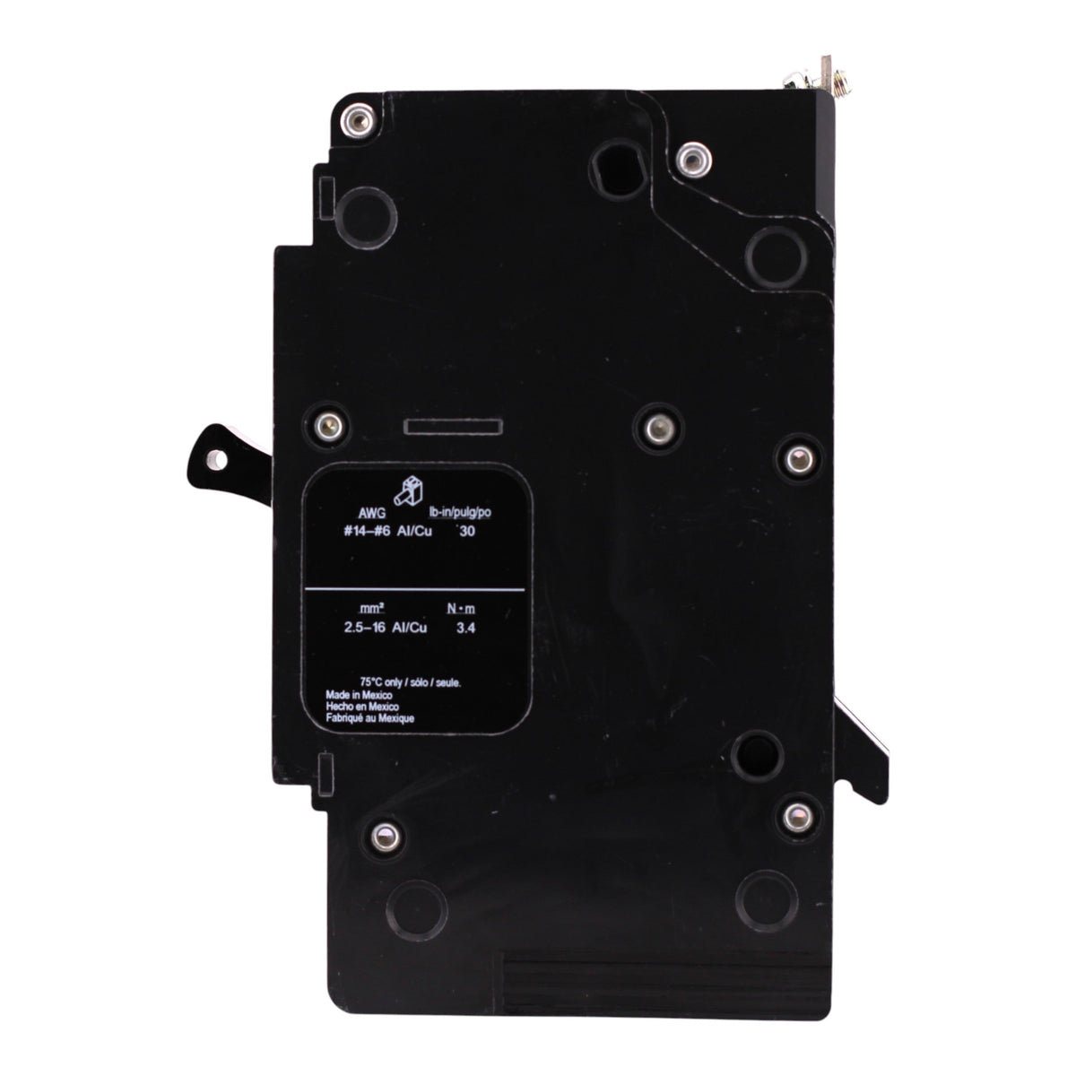 Square D E-Frame, EDB14015, 15A, 1P, 277V, 25kA, Bolt-On, Circuit Breaker - Image 7