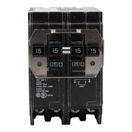 Eaton BQC215215 Quad BR 15A 4P 120/240V Circuit Breaker - Image 2