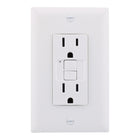 Legrand 1597TRW 15A 125V Tamper-Resistant Duplex GFCI Receptacle White
