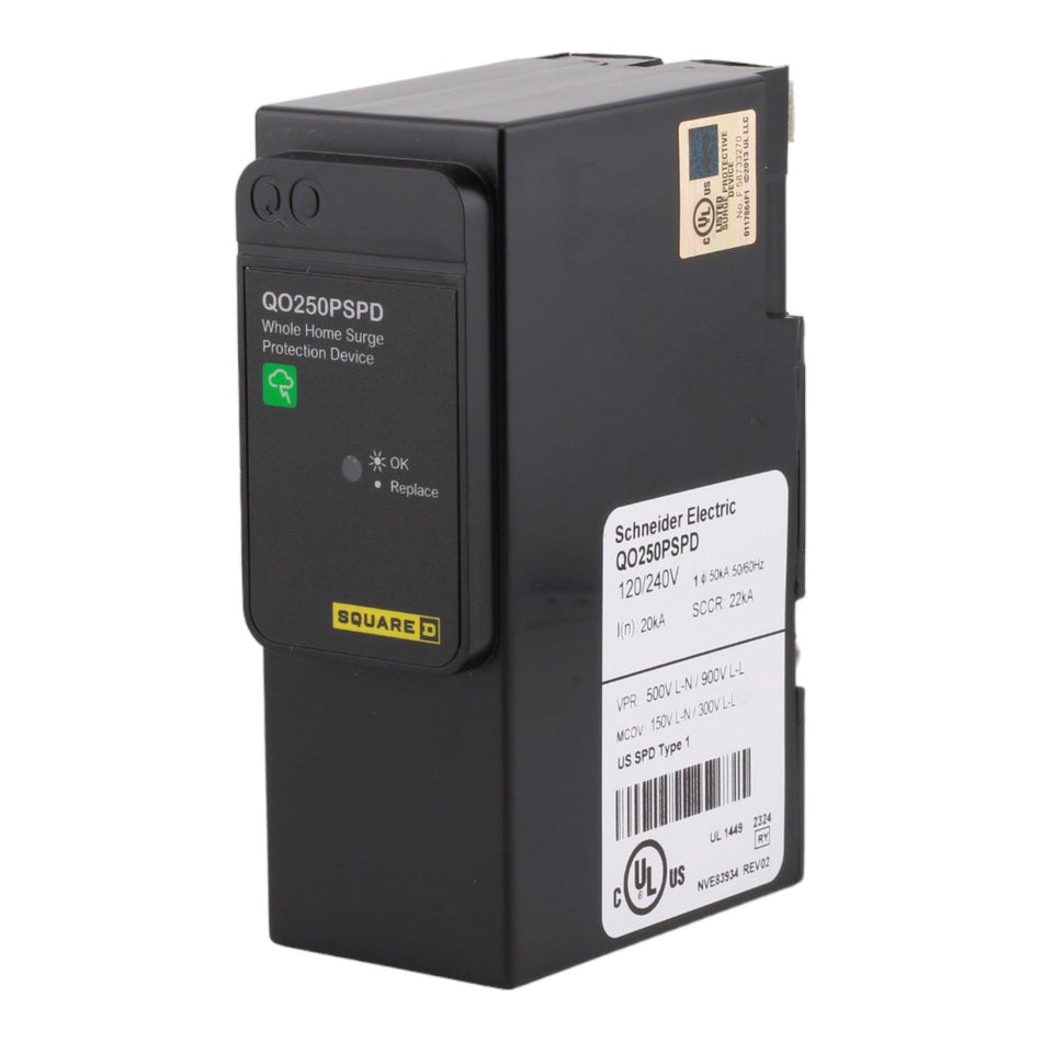 Square D QO QO250PSPD 50kA 120/240V SPD Surge Protector - Image 2