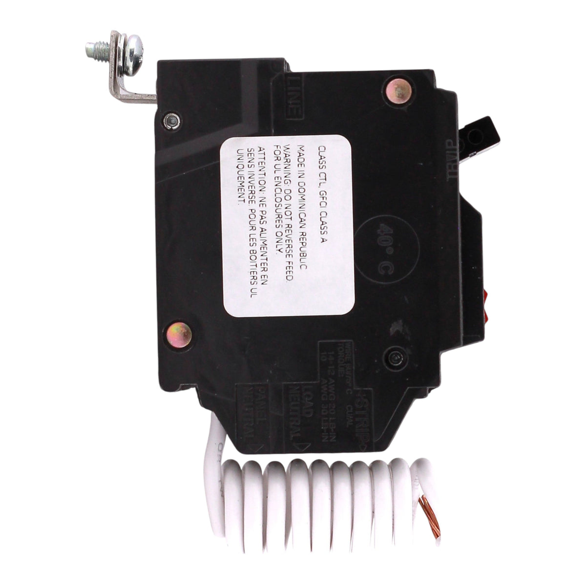 GE Q-Line, THQB1115GFT, 15A, 1P, 120V, GFCI, Bolt-On, Circuit Breaker - Image 5