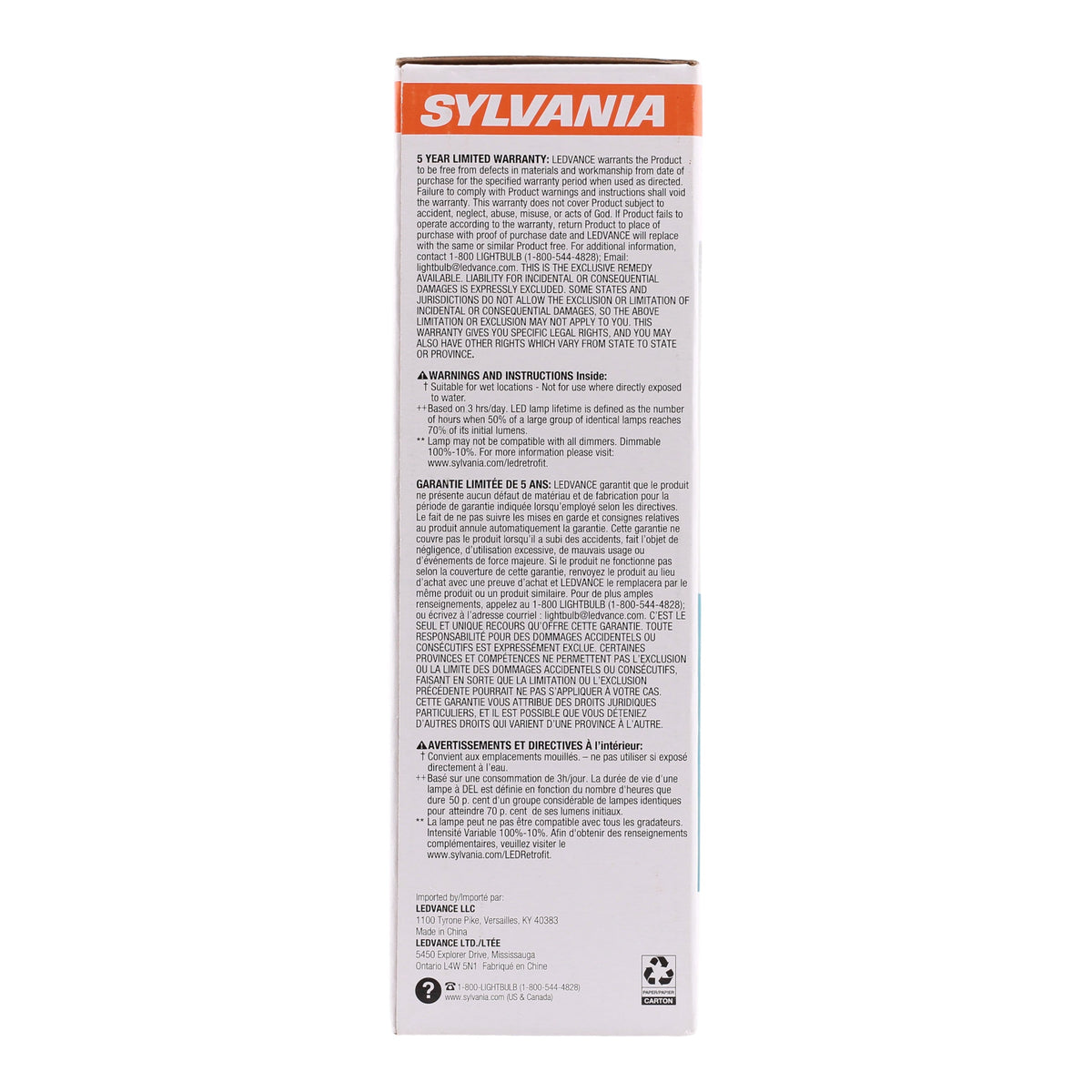 Sylvania LEDRT567009302H 5"/6" 10W 120V 3000K LED Downlight Kit - Image 7