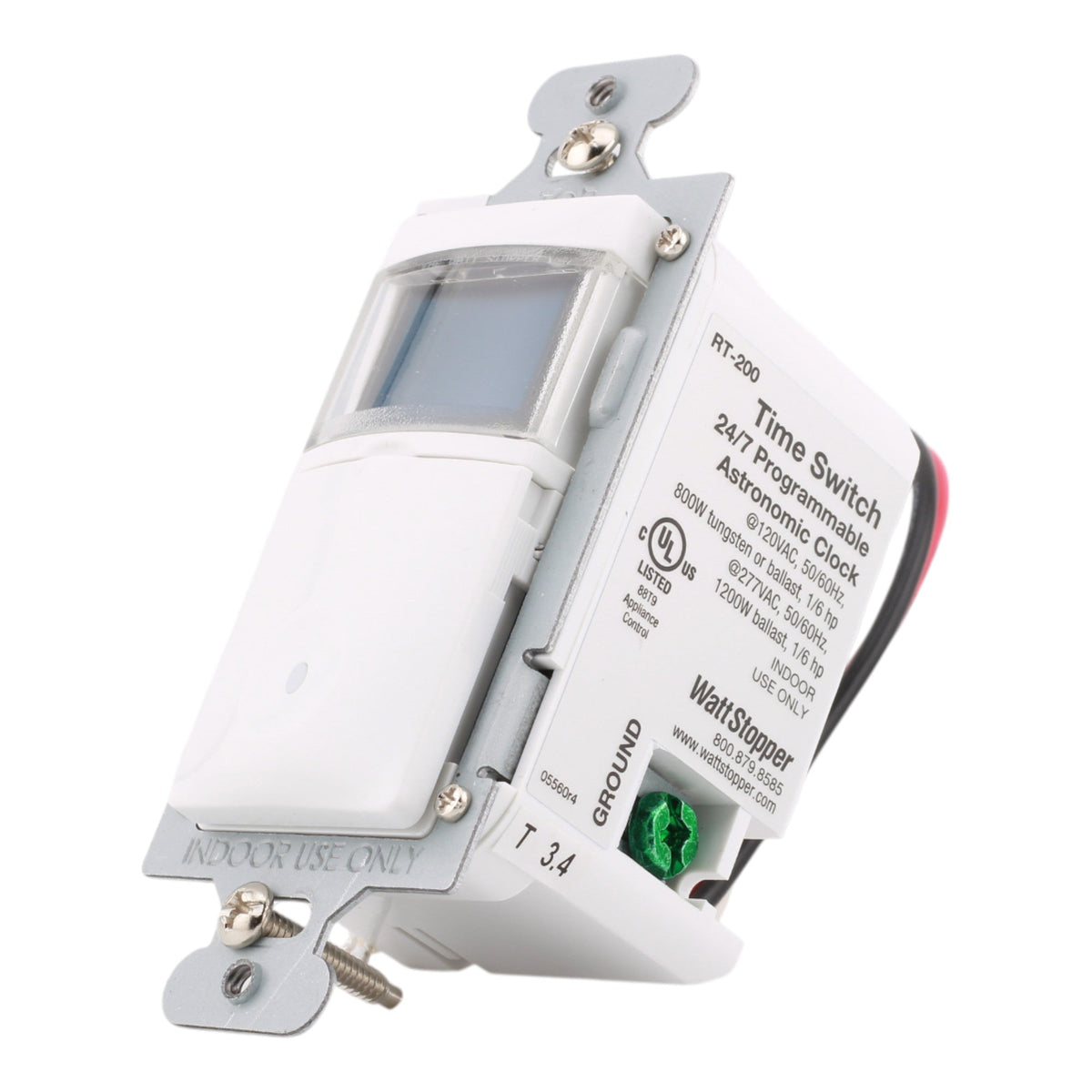 Wattstopper RT-200-W 1200W Astronomic Time Switch White - Image 10
