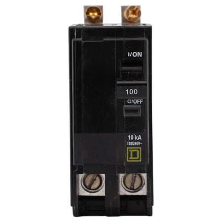 Square D QO, QOB2100, 100A, 2P, 120/240V, 10kA, Bolt-On, Circuit Breaker - Image 3