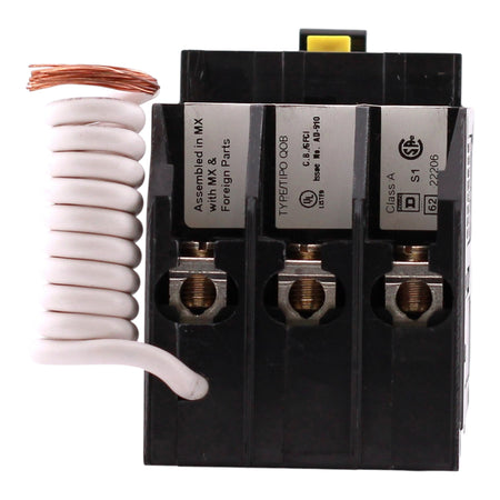 Square D QOB330GFI 30 Amp 3 Pole Circuit Breaker, GFCI Protection, 208Y/120V, Bolt-On, UL Listed - Image 11