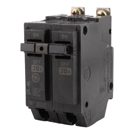 GE THQB2120 20A 2P 120/240V 10kA Circuit Breaker - Image 3
