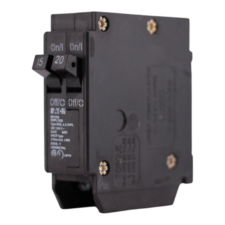 Eaton BR, BR1520, 15/20A, 1P, 120/240V, Tandem, Circuit Breaker - Image 2