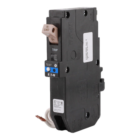 Eaton CH CHFN115DF 15A 1P 120V AFCI/GFCI Pigtail Neutral Circuit Breaker - Image 3