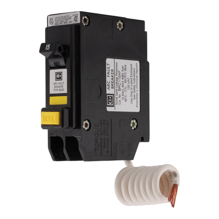 Eaton BR BRC115AF 15A 1P 120V AFCI Pigtail Neutral Circuit Breaker - Image 2