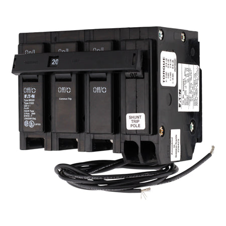 Eaton BR BR320ST 20A 3P 240V Shunt Trip Plug-On Circuit Breaker - Image 2