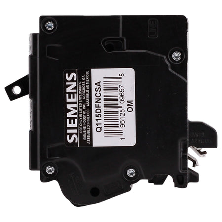 Siemens QFGA2N, Q115DFNCSA, 15A, 1P, 120V, Dual Function AFCI/GFCI, Plug-On Neutral, Circuit Breaker - Image 4
