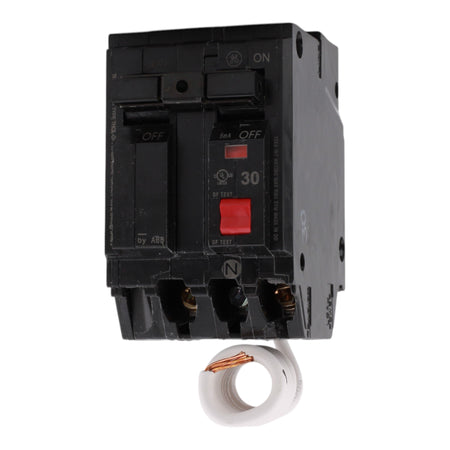 GE THQL2130GFT 30 Amps 120/240 Volts Two-Pole GFCI Circuit Breaker Pigtail Connection for Load Centers - Image 3