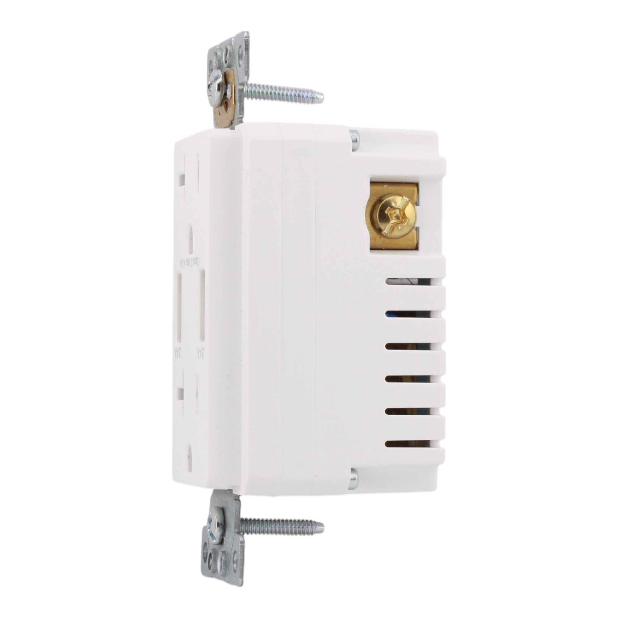 Square D SQR55241WH X Series 20A 125V Duplex Tamper Resistant USB Outlet, Matte White - Image 4