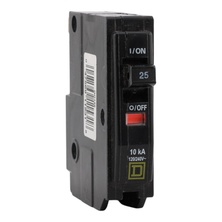 Square D QO125 25A 1P 120/240VAC Miniature Circuit Breaker
