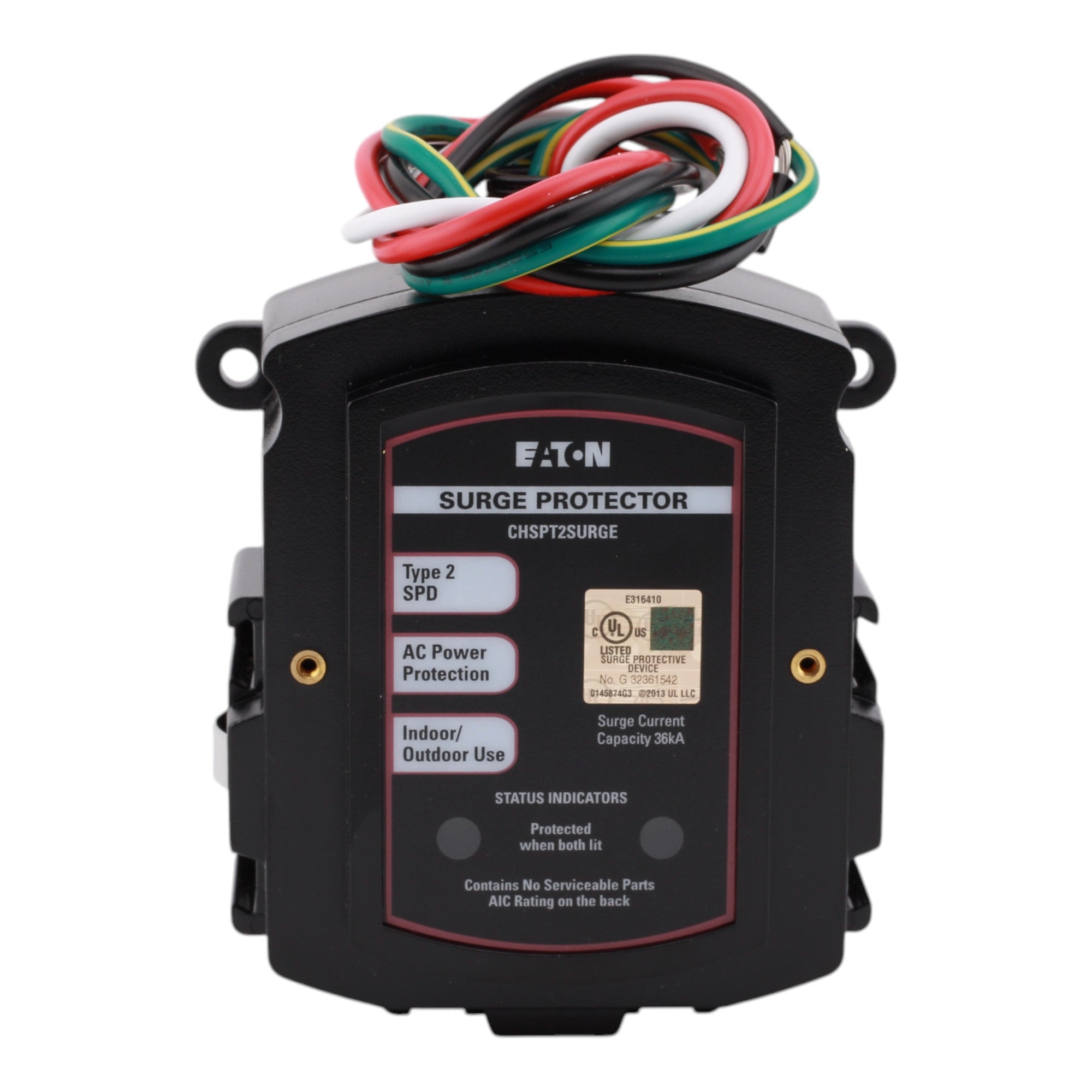 Eaton CHSPT2SURGE Surge Protection Device, 120/240V, Single-Phase, 36 kA, NEMA 4 Enclosure, 5 kA Nominal Discharge Current - Image 3