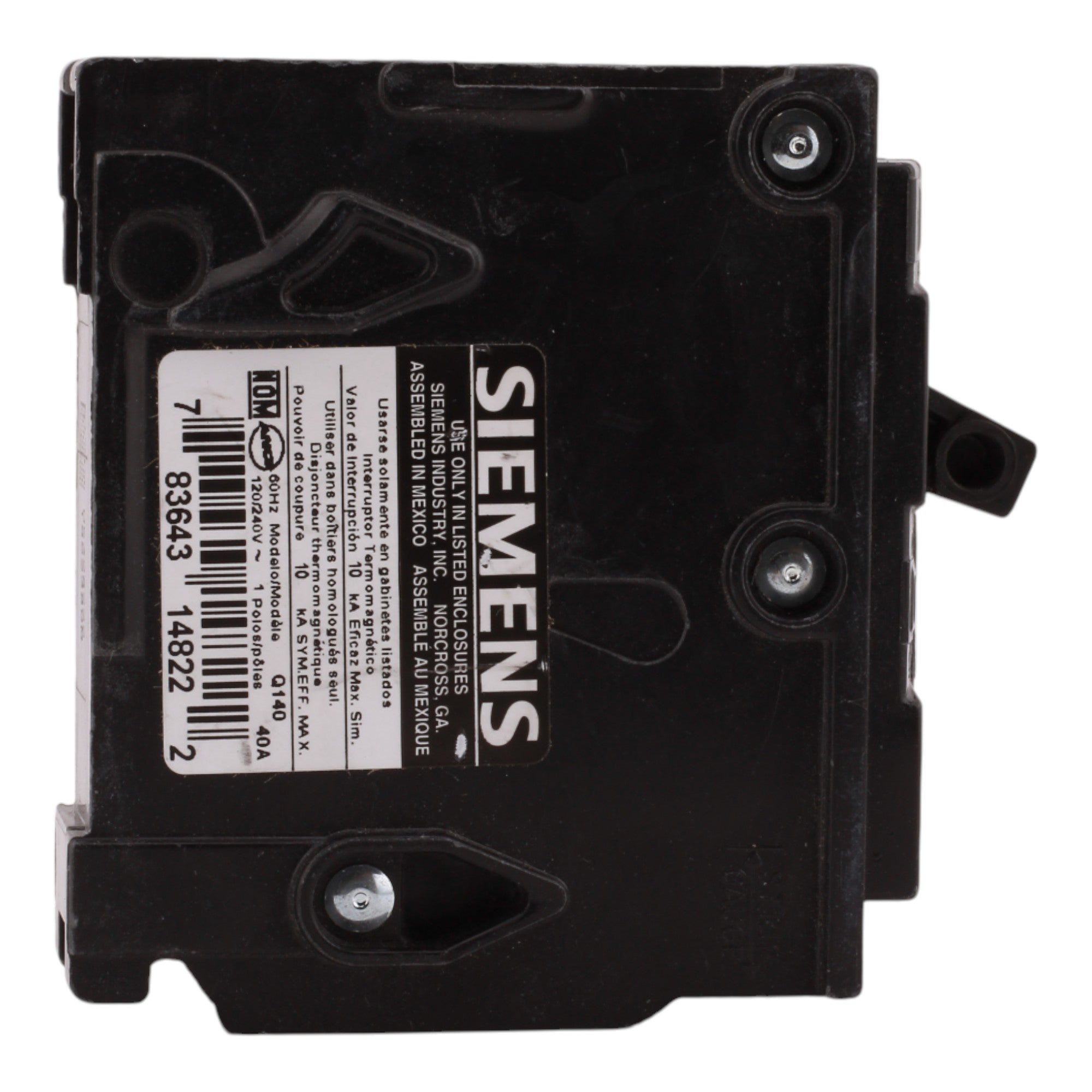 Siemens QP Q140 40A 1P 120V Circuit Breaker - Image 3