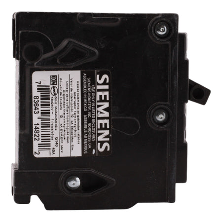 Siemens QP Q140 40A 1P 120V Circuit Breaker - Image 3