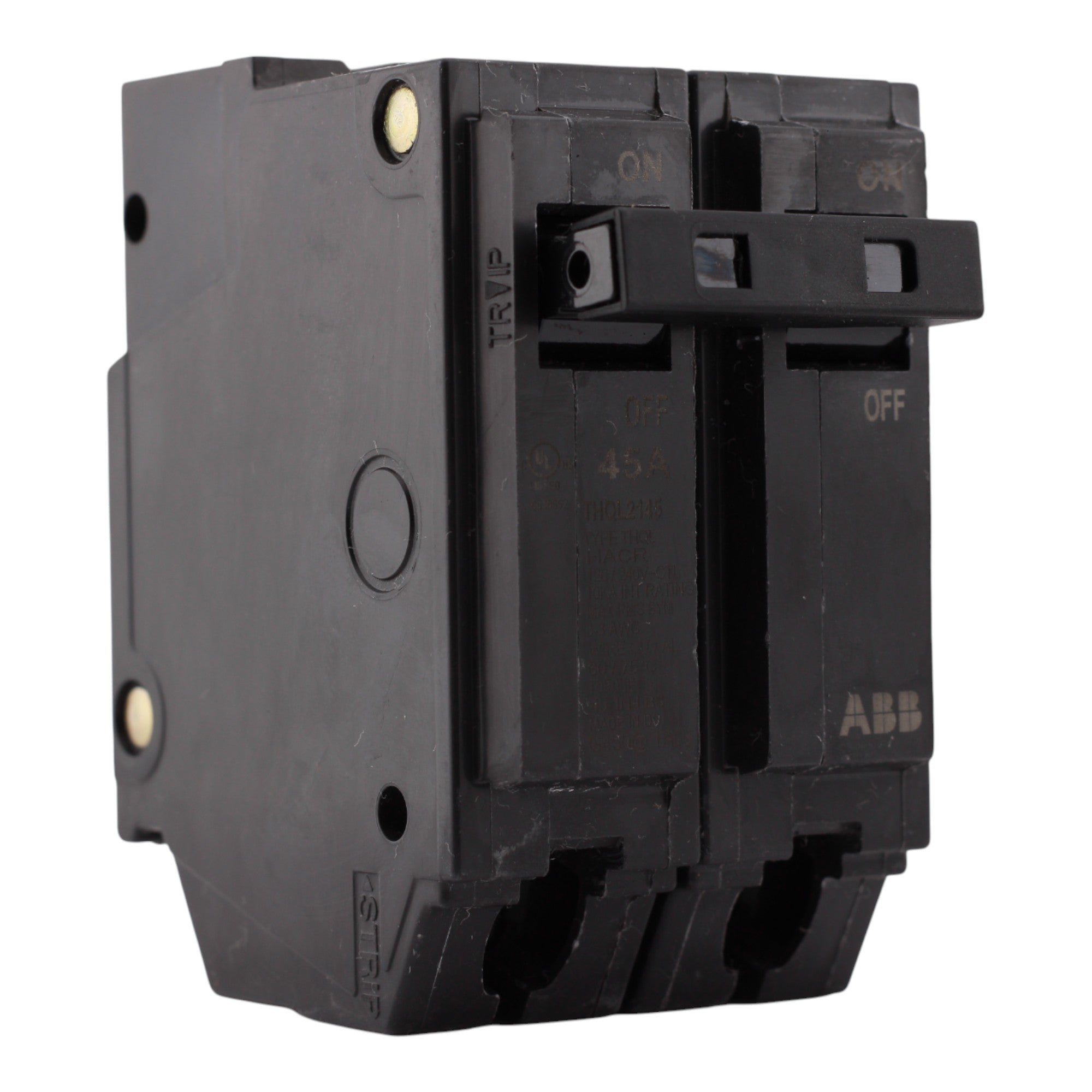 GE Q-Line, THQL2145, 45A, 2P, 120/240V, Thermal Magnetic, Circuit Breaker