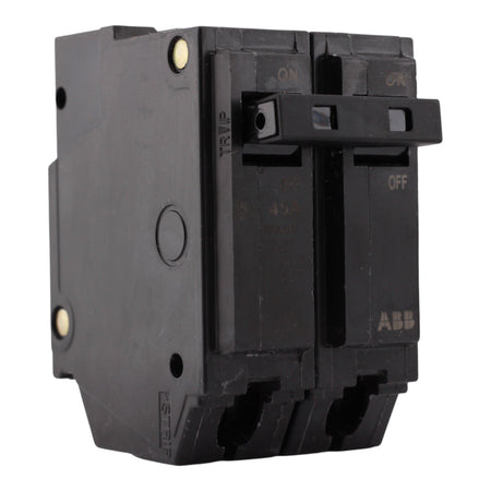 GE Q-Line, THQL2145, 45A, 2P, 120/240V, Thermal Magnetic, Circuit Breaker