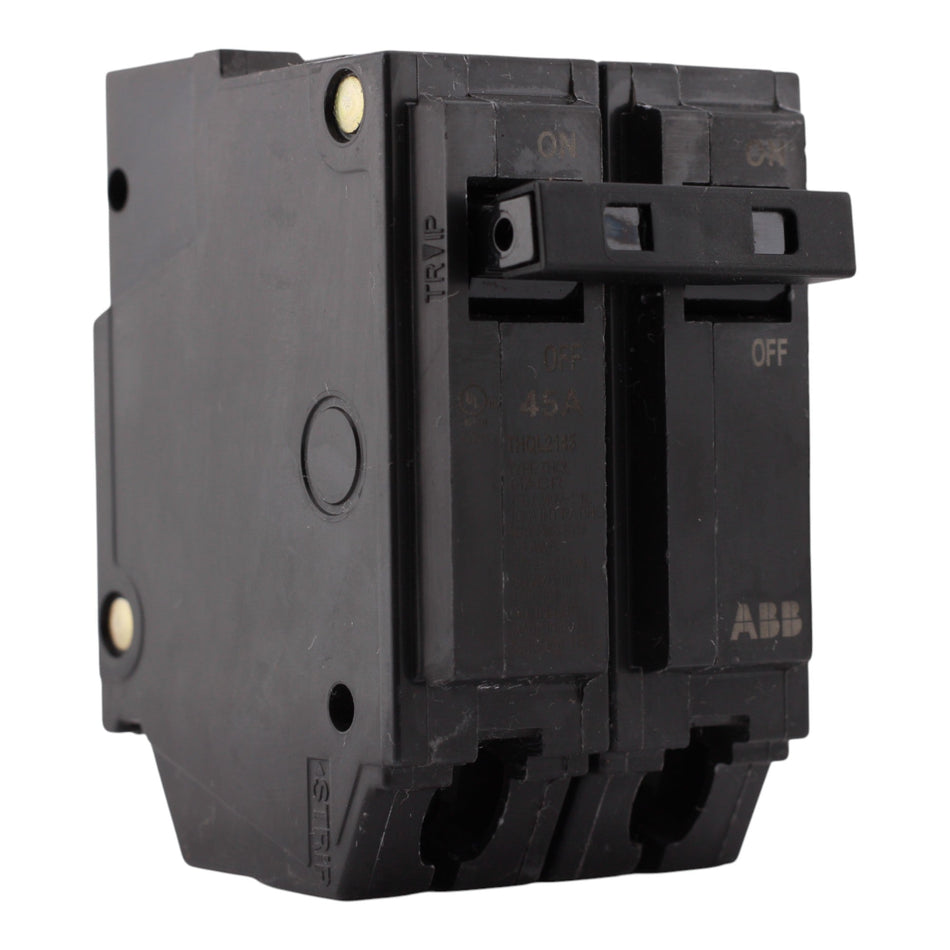 GE Q-Line, THQL2145, 45A, 2P, 120/240V, Thermal Magnetic, Circuit Breaker