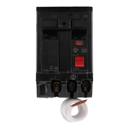 GE THQL2130GFTP 30 Amps 120/240 Volts Two-Pole GFCI Circuit Breaker with Pigtail for Q Line Panels - Image 2