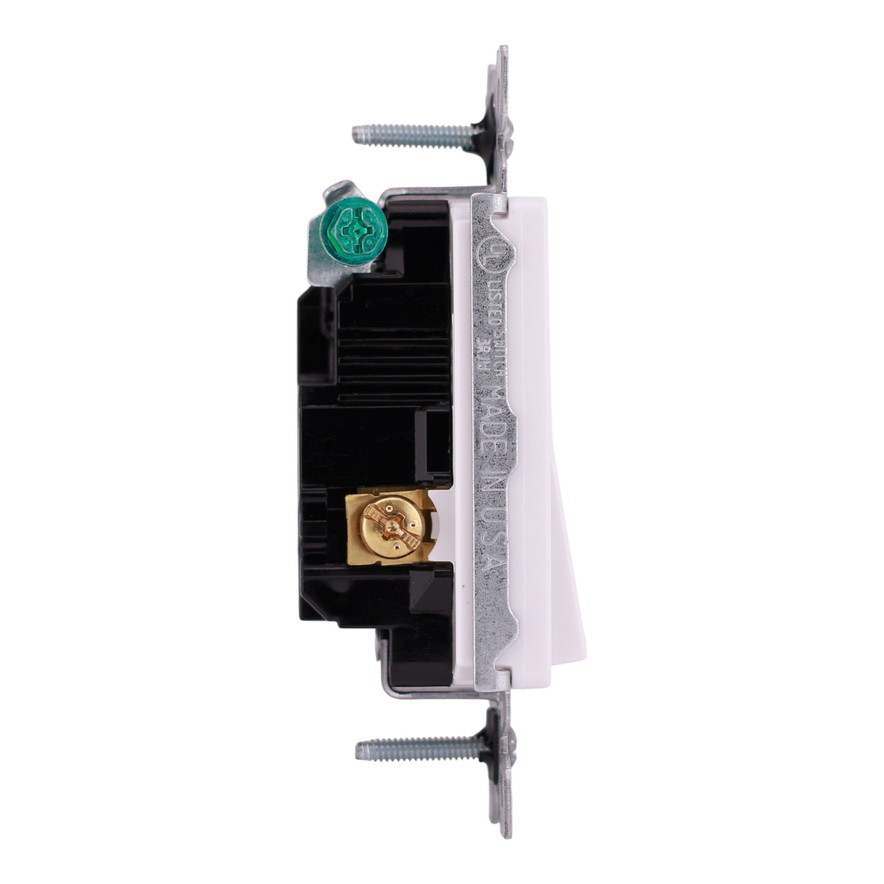 NEW - 10-PACK Leviton Decora, 5603-2W, 15A, 120/277V, 3-Way, AC Quiet Rocker Switch, Grounding, White - Image 8