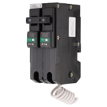 Eaton BR, BRL215CAF, 15A, 2P, 120/240V, AFCI, Pigtail Neutral, Circuit Breaker - Image 3