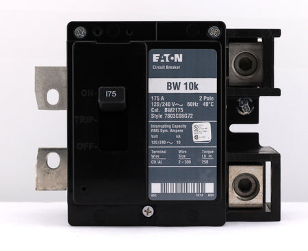 Eaton BR BW2175 175A 2P 120/240V Main Circuit Breaker - Image 4