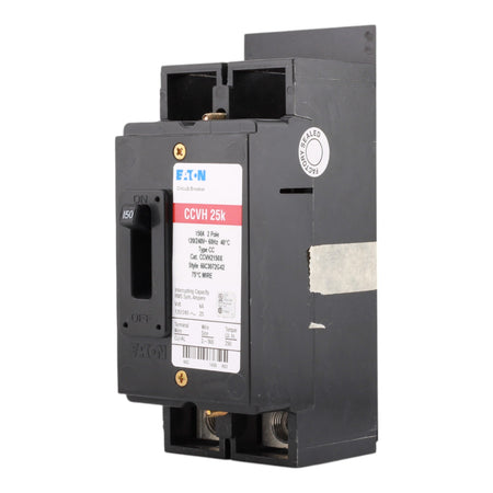 Eaton CCVH2150X, 150A, 120/240V, 2-Pole Tenant Main Circuit Breaker, 25 kAIC, for Type ECC Unit Enclosures - Image 4