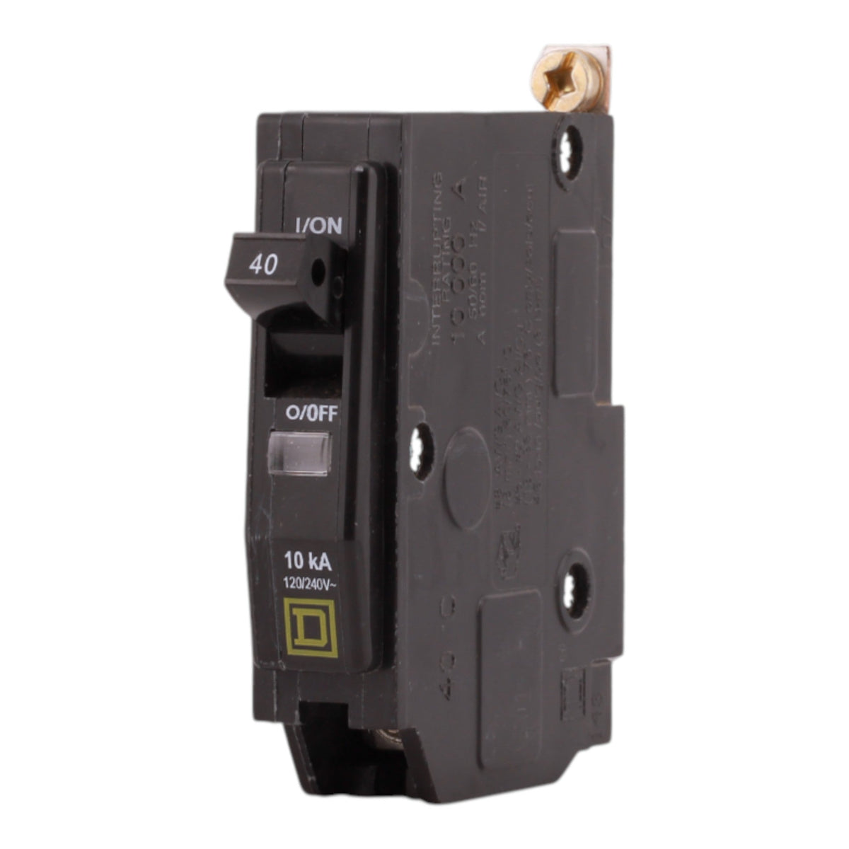 Square D QO QOB140 40A 1P 120/240V Standard Bolt-On Circuit Breaker - Image 3