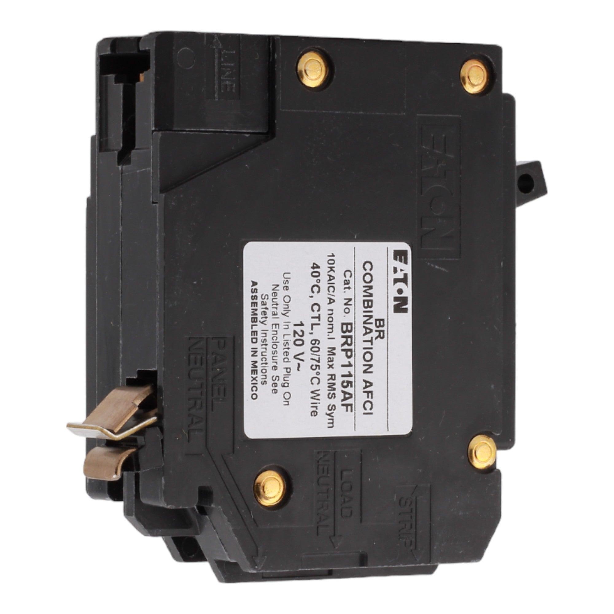 Eaton BR BRP115AF 15A 1P 120V AFCI Plug on Neutral Circuit Breaker - Image 4