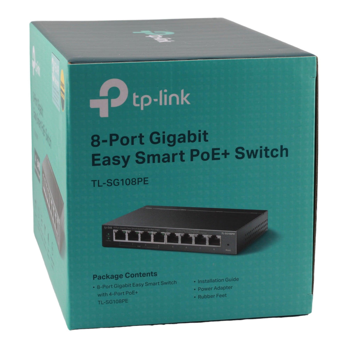 TP-Link TL-SG108PE 8-Port Gigabit Easy Smart Switch with 4-Port PoE - Image 4