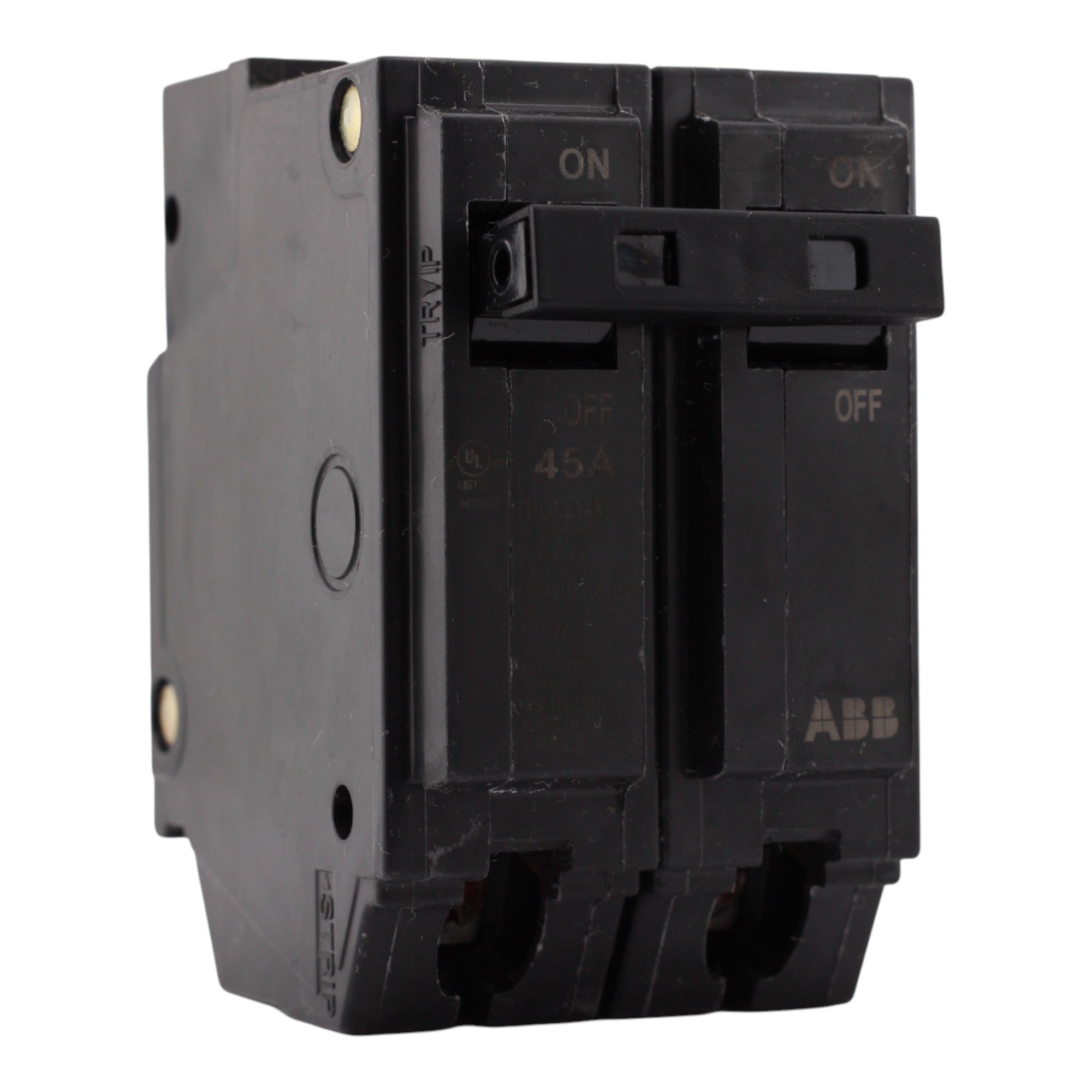 GE Q-Line, THQL2145, 45A, 2P, 120/240V, Thermal Magnetic, Circuit Breaker - Image 2