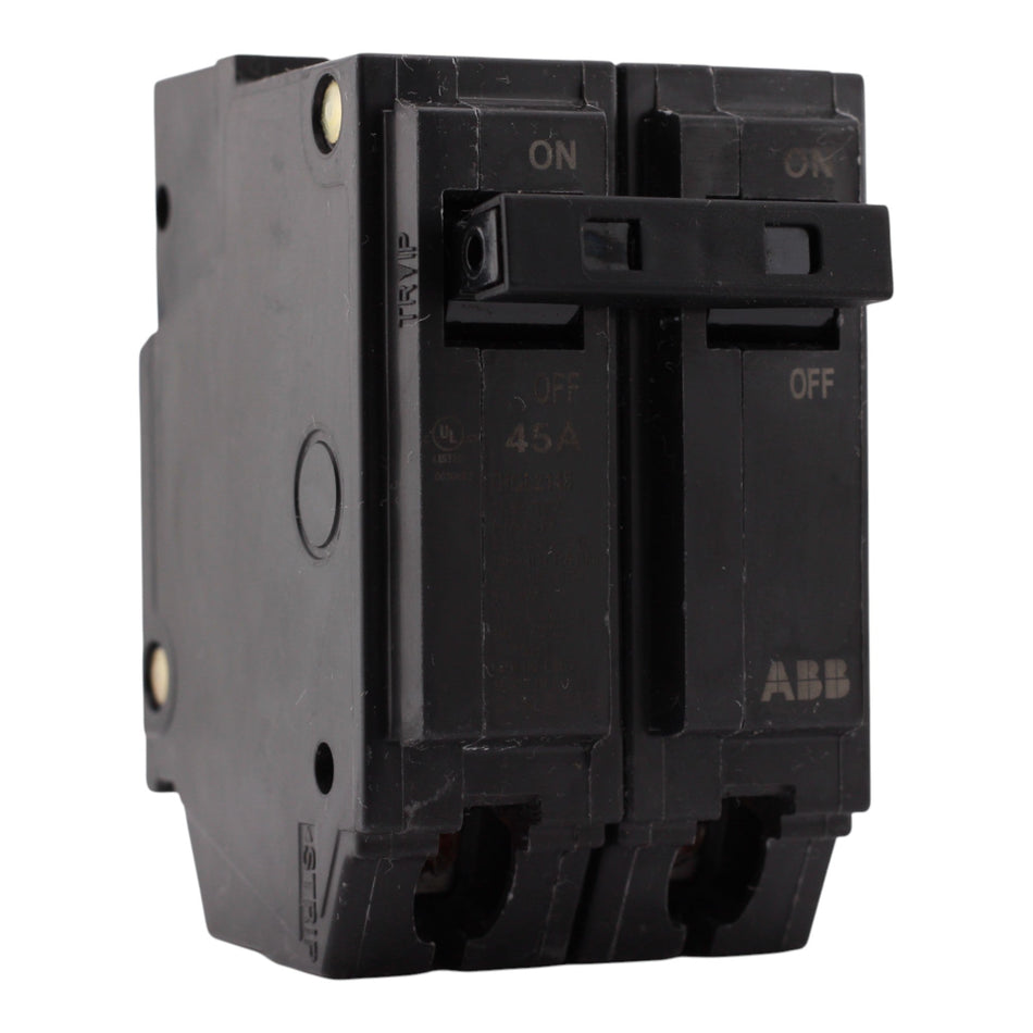 GE Q-Line, THQL2145, 45A, 2P, 120/240V, Thermal Magnetic, Circuit Breaker - Image 2