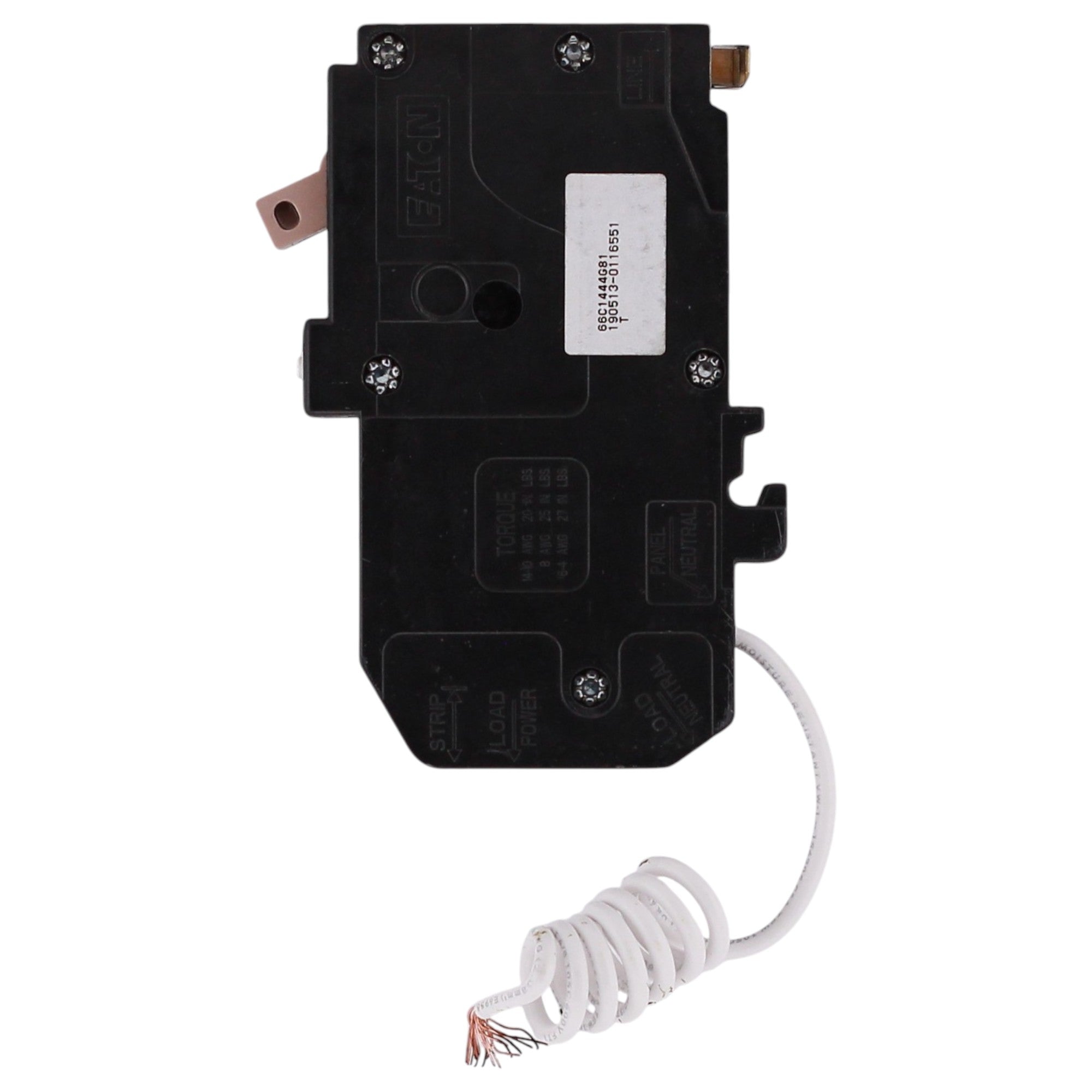 Eaton CH, CHFGFT115, 15A, 1P, 120/240V, GFCI, Pigtail Neutral, Circuit Breaker - Image 6