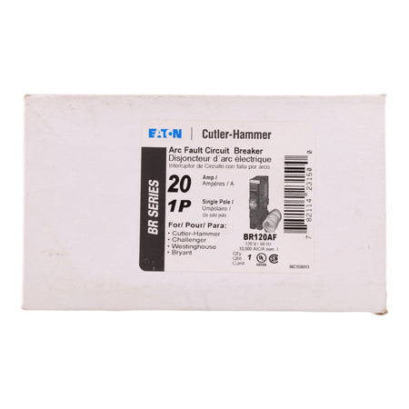 Eaton BR BR120AF 20A 1P 120V AFCI Plug-On Neutral Circuit Breaker - Image 3