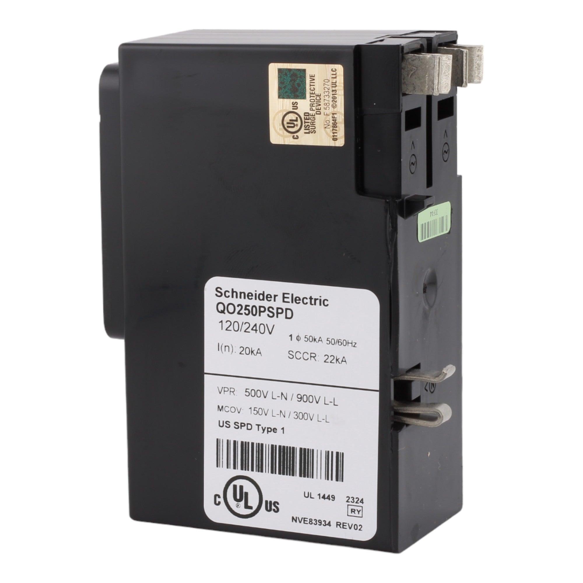 Square D QO QO250PSPD 50kA 120/240V SPD Surge Protector - Image 4