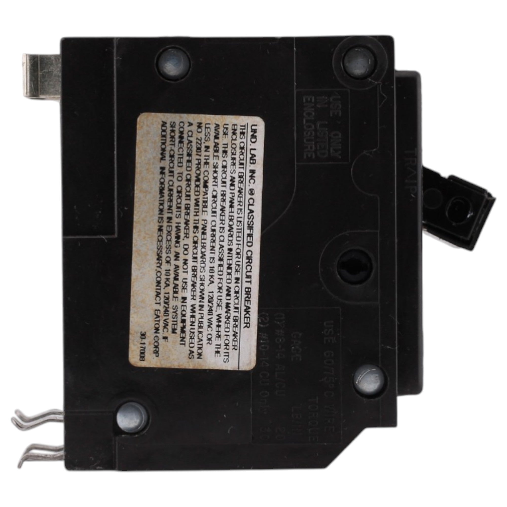 Eaton CHQ, CHQ225, 25A, 2P, 120/240V, Classified, Plug-In, Circuit Breaker - Image 4