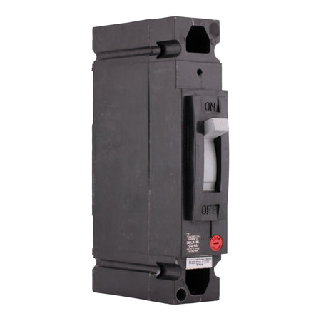 GE THED, THED113020, 20A, 1P, 277V, Bolt-On, Molded Case Circuit Breaker