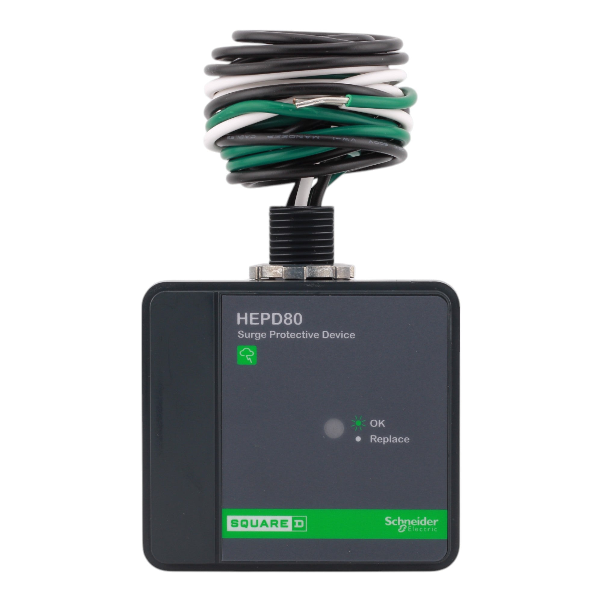 Square D HEPD80, 80kA Surge Protective Device, 120/240V, 1-Phase, 3-Wire, Type 1 SPD, for Whole-Home Protection - Image 2