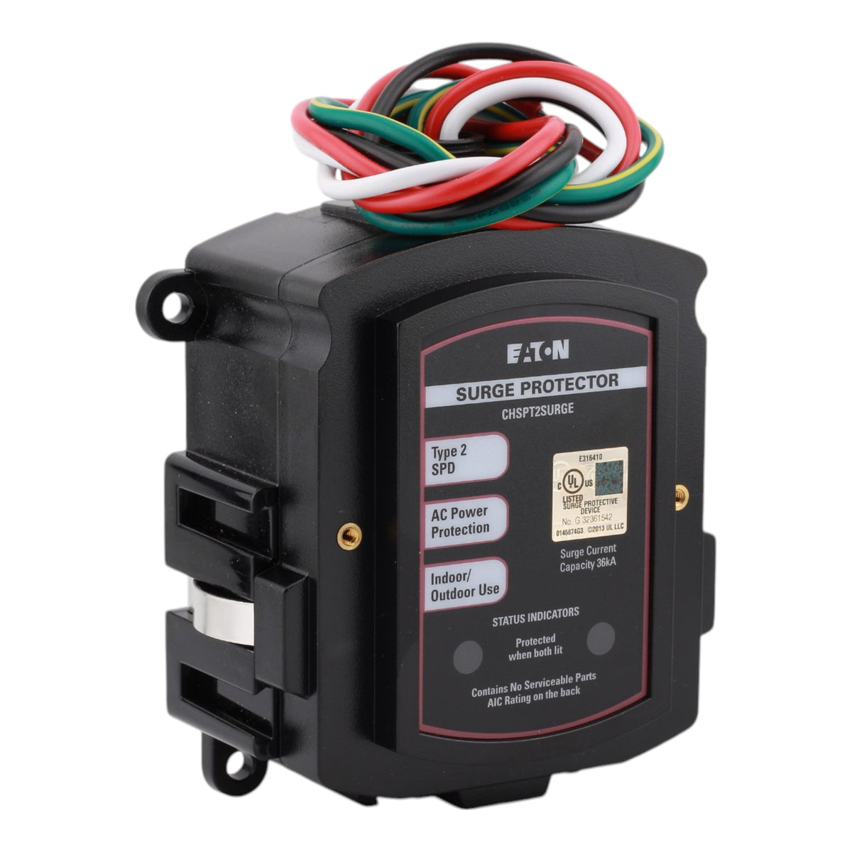 Eaton CHSPT2SURGE Surge Protection Device, 120/240V, Single-Phase, 36 kA, NEMA 4 Enclosure, 5 kA Nominal Discharge Current - Image 4